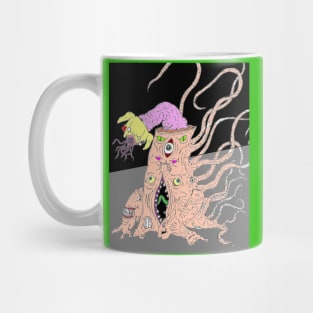 Tree Dog Glitch Mug